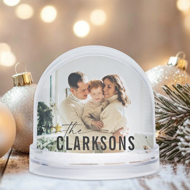 Custom Family Snow Globe Schneekugeln (Von Creator hochgeladen)