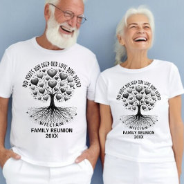 Custom family tree reunion T-Shirt