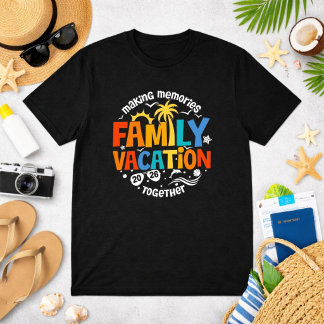 Custom Family Vacation 2026, Family Beach Trip Tri-Blend Shirt