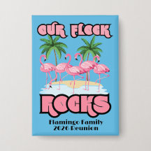 Custom Family Wiedersehen Flamingo Party Theme
