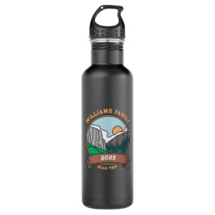 Custom Family Wiedersehen Road Trip Mountain Edelstahlflasche