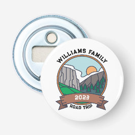 Custom Family Wiedersehen Road Trip Mountain Flaschenöffner