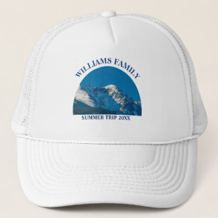 Custom Family Wiedersehen Trip Mountain Forest Wan Truckerkappe
