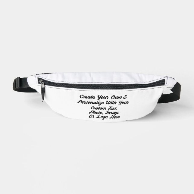 Custom Fanny Pack - Personalisiert Waist Bag Gesch Bauchtasche (Vorderseite)