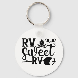 CUSTOM FARBE RV Sweet RV Camping Schlüsselanhänger