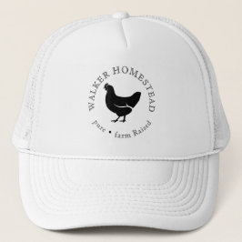 Custom Farm Logo Business Promotional Trucker Hat Truckerkappe