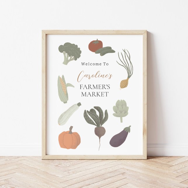 Custom Farmer's Market Party Poster (Von Creator hochgeladen)