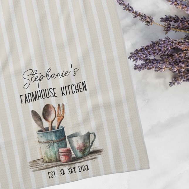 Custom Farmhouse Kitchen All-over Print Geschirrtuch (Von Creator hochgeladen)