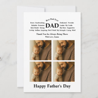 Custom Father's Day  Karte
