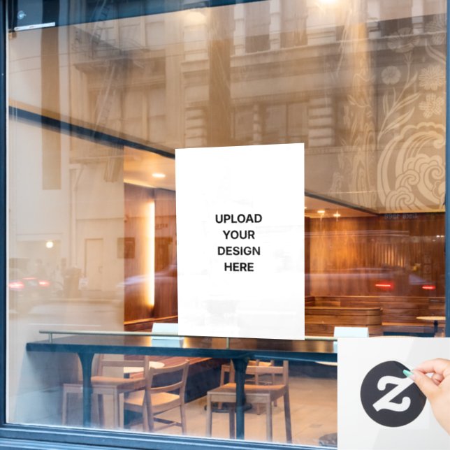 Custom Fensteraufkleber (Café-Fenster)