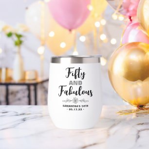 Custom Fifty und Fabulous   Meilenstein am Geburts