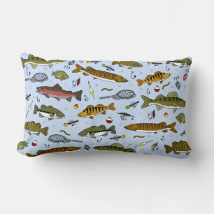 Custom Fish Pillow Lendenkissen