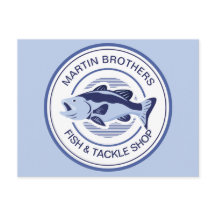 Custom Fish Tackle Shop Blue Bass Grand Opening