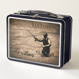 Custom Fishing Box Fishing Gift Fishing Box Metall Brotdose