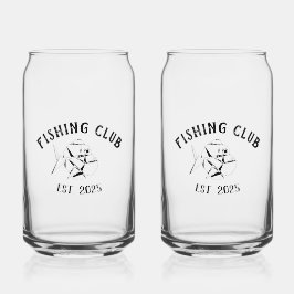 Custom Fishing Club Dosenglas