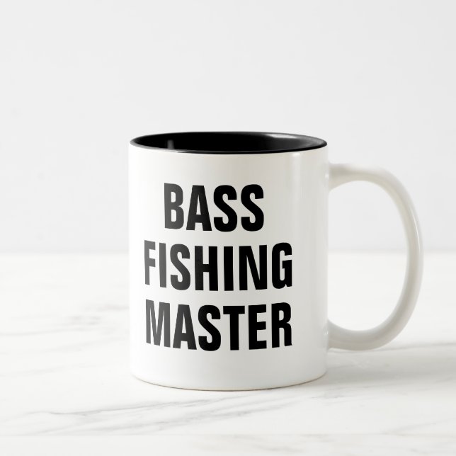 Custom Fishing Zweifarbige Tasse (Rechts)