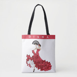 Custom Flamenco Shopping Tasche