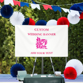 Custom Floral Banner | Grad | Baby | Jahrestag