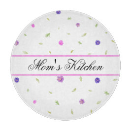 Custom Floral Chopping Board - Personalisiertes Ge Schneidebrett