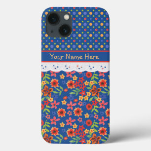 Custom Floral Polkas Imitate Lace iPhone 6 Fall Case-Mate iPhone Hülle