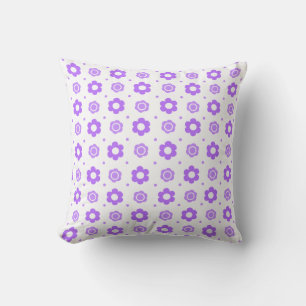 Custom Floral Throw Pillow Kissen