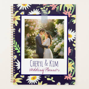 Custom Floral Wedding Planner   Personalisiertes F Planer