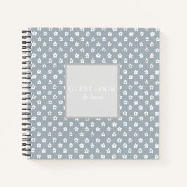 Custom florale Gästebuch Notizbuch