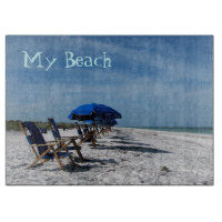 Custom Florida Beach Cutting Board