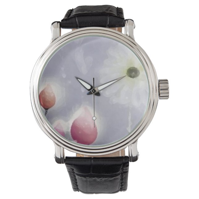 Custom flower armbanduhr (Vorderseite)