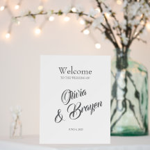 Custom Foam Board — Elegante Wedding Décor