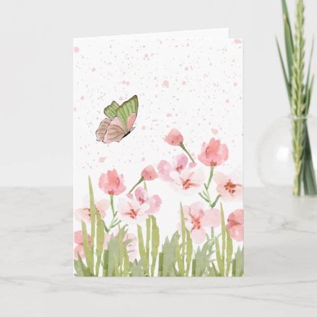 Custom Folded Greeting Card Karte (Vorderseite)