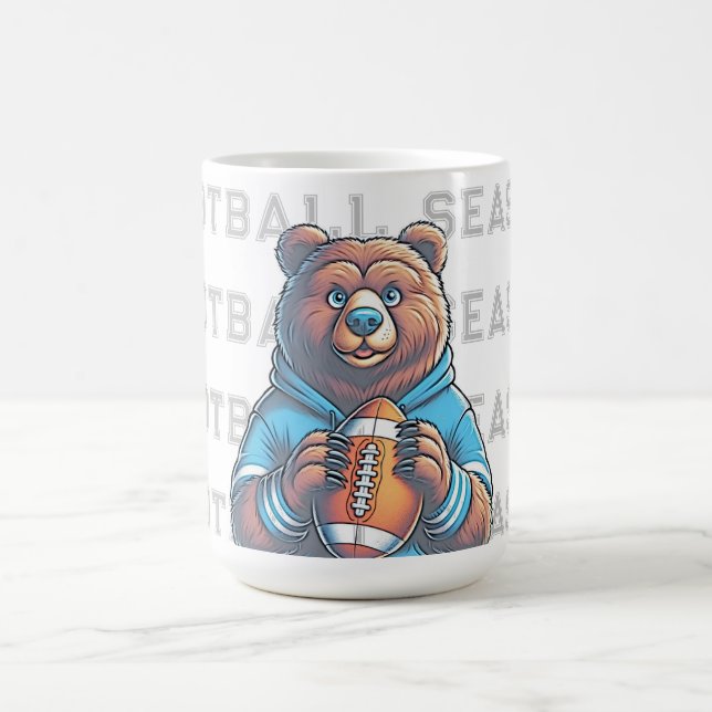 Custom Football Kaffeetasse (Mittel)