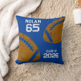 Custom Football Senior Player Class Kissen