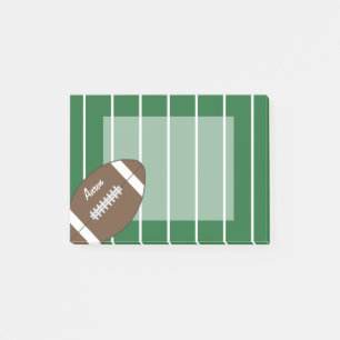 Custom Football Sports Notes - Notepad-Geschenk Post-it Klebezettel