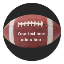 Custom Football Stickers
