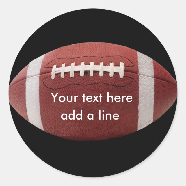 Custom Football Stickers (Vorderseite)