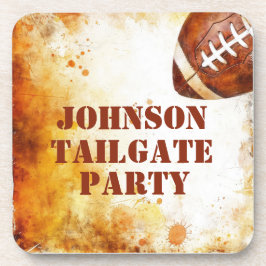 Custom Football Theme Party Getränkeuntersetzer
