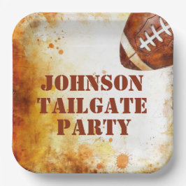 Custom Football Theme Party Pappteller