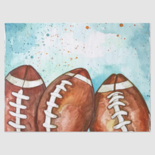 Custom Football Theme Party Seidenpapier