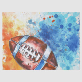 Custom Football Theme Party Seidenpapier