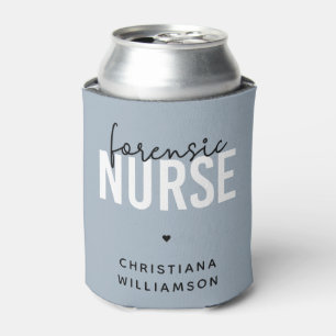 Custom Forensic Nurse   Geschenke für Kriminaltech Dosenkühler