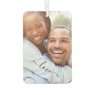Custom Foto Air Freshener Ihre Liebe Fotos Geschen Autolufterfrischer