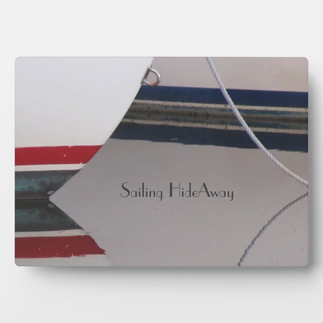 Custom Foto Art Plaque w Easel Fotoplatte (Vorderseite)