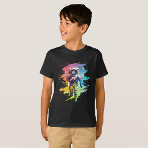 Custom Foto Astronaut Art T-Shirt