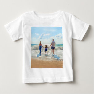 Custom Foto Baby T - Shirt Ihr Lieblings-Foto-Gesc