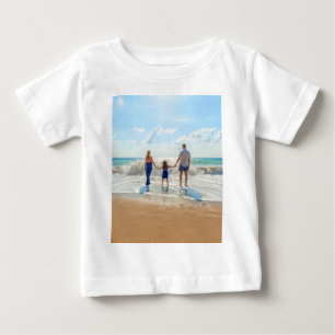 Custom Foto Baby T - Shirt Ihre Fotos Geschenk für
