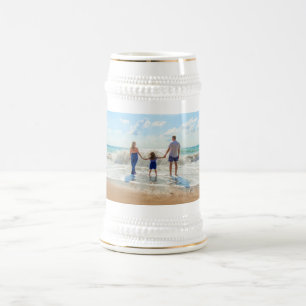 Custom Foto Beer Stein Ihr Foto Geschenk für Ihre  Bierglas