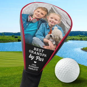 Custom Foto Best GRANDPA Par - Personalisiert Golf Headcover