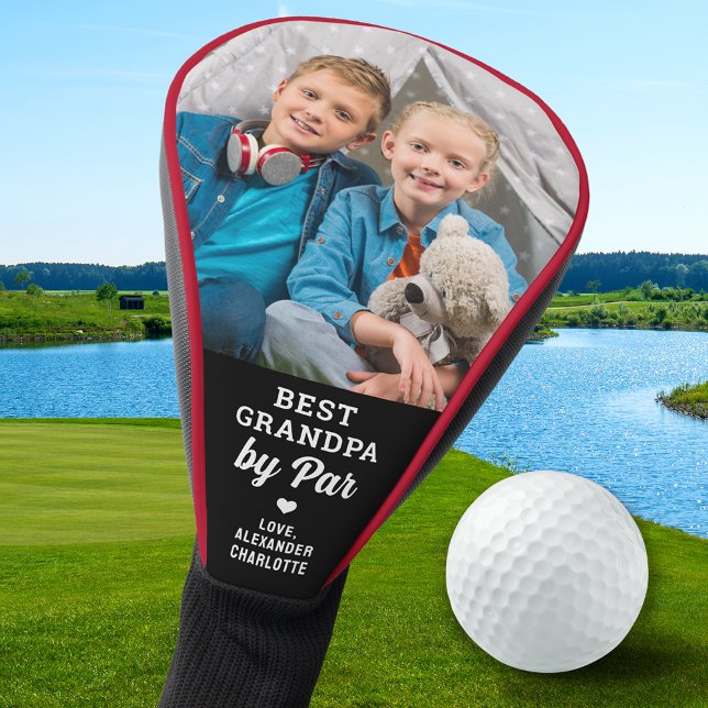 Custom Foto Best GRANDPA Par - Personalisiert Golf Headcover (Von Creator hochgeladen)