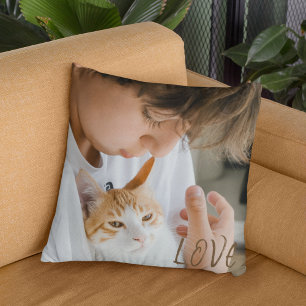 Custom Foto Bestie Friend Beste Freundin Cat Pet G Kissen